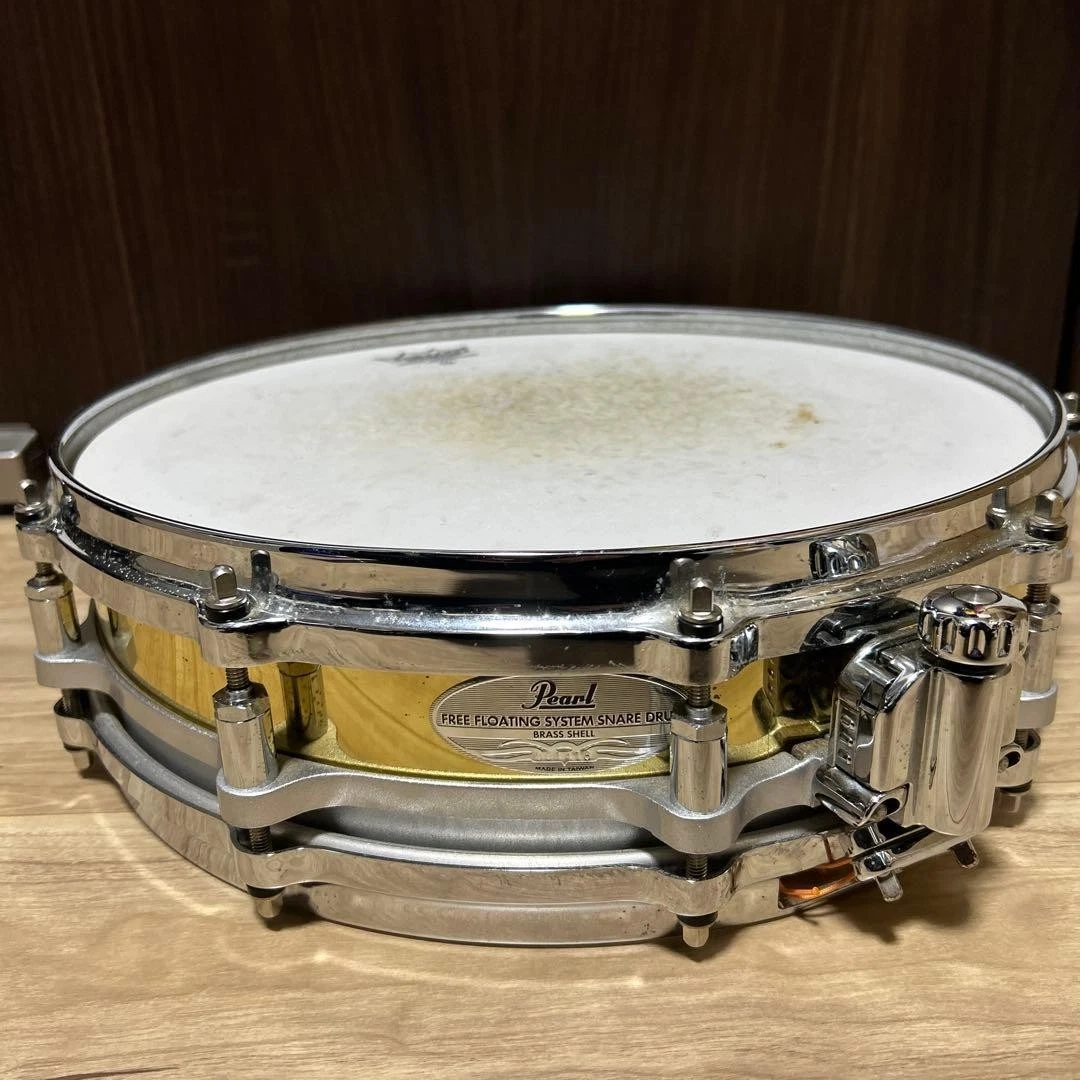 Pearl Free floating System Snare ピッコロスネア Stainless Steel Piccolo Snare | Free Floating | Pearl Drums