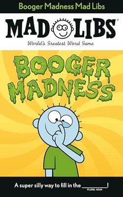 Booger Madness Mad Libs: World's Greatest Word Game by Gabriella DeGennaro NEW