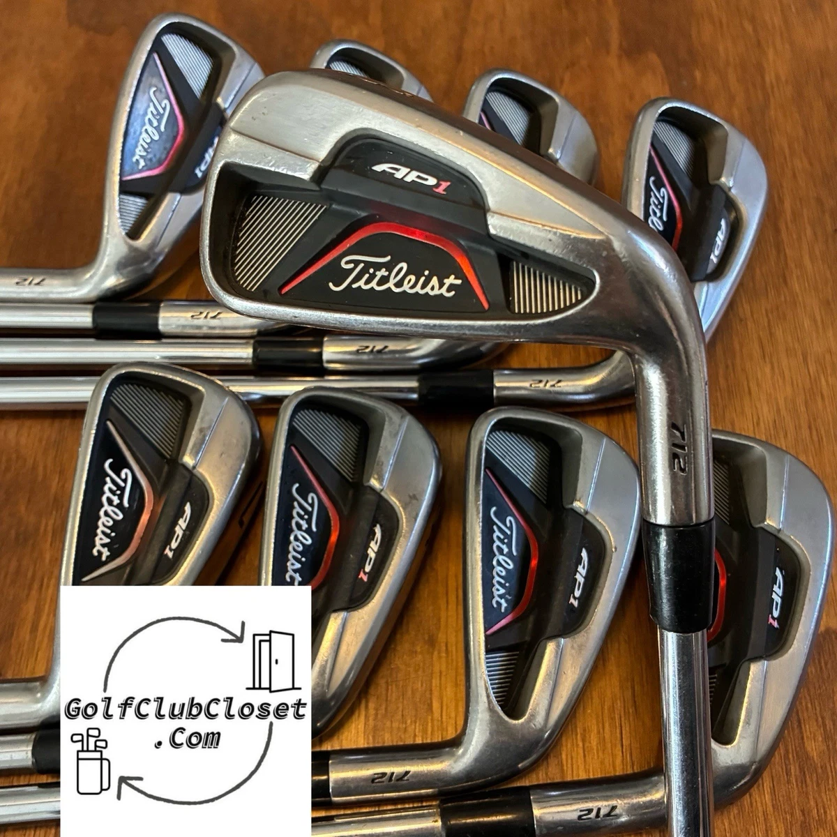 Titleist AP1 712 Iron Golf Clubs for sale | eBay