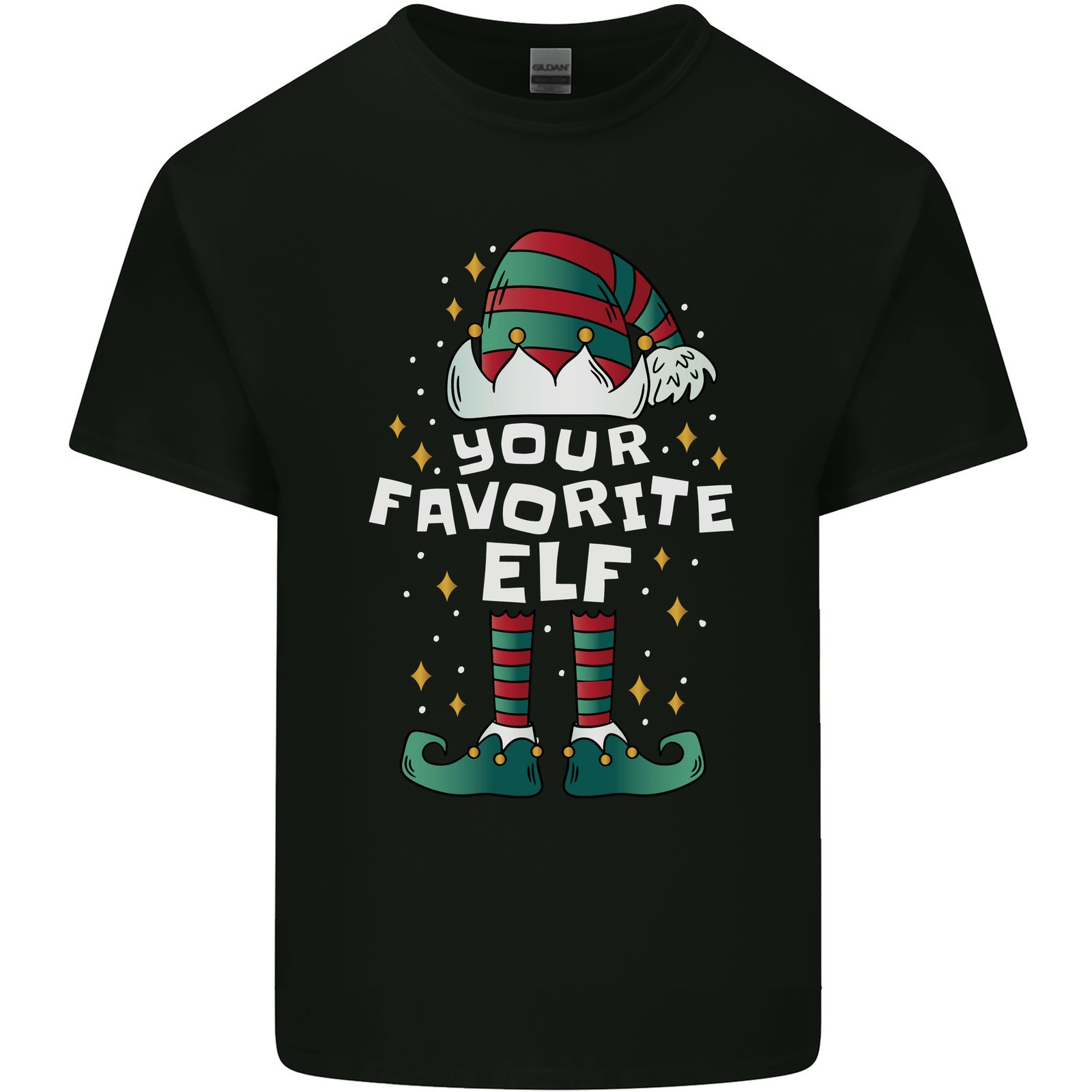 Tu Camiseta De Algodón Ligera De Navidad Divertida De Elfo Para Hombre