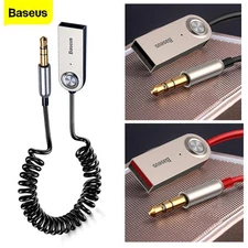 Baseus Speaker Home Car Bluetooth 5.0 USB Auto Adapter 3.5mm Jack Aux Receiver