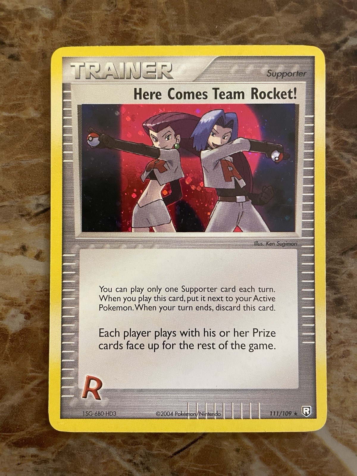 Pokemon TCG - Here Comes Team Rocket! 111/190 Team Rocket Returns NM English