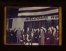 Historic Original President Elect Nixon 1969 Welcome Home Dinner 35mm Slides. 