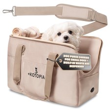 Dog Purse Carrier for Small Dogs, Soft-Sided Travel Tote with Breathable Mesh...