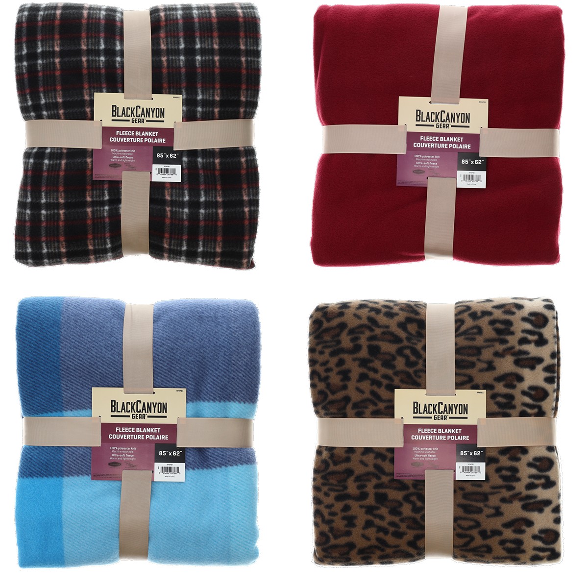 Одеяло Blackcanyon Outfitters RPAPB1 Bco, 275 г, Flc разных цветов
