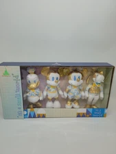 Disney Walt World 50th Anniversary Celebration it's A Small World Plush Set READ
