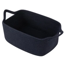 OIAHOMY Woven Storage Basket with Handles, Empty Gift Basket for Baby Shower/Bir