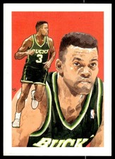 1991-92 Hoops Dale Ellis Milwaukee Bucks #517