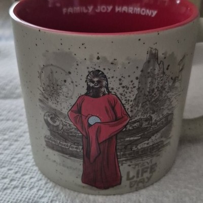 Disney Parks Starbucks Chewbacca Star Wars Life Day Mug Family Joy Harmony 2022