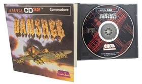 CD32 BANSHEE Commodore AMIGA Vintage CORE Retro Arcade Gaming RARE MINT CIB