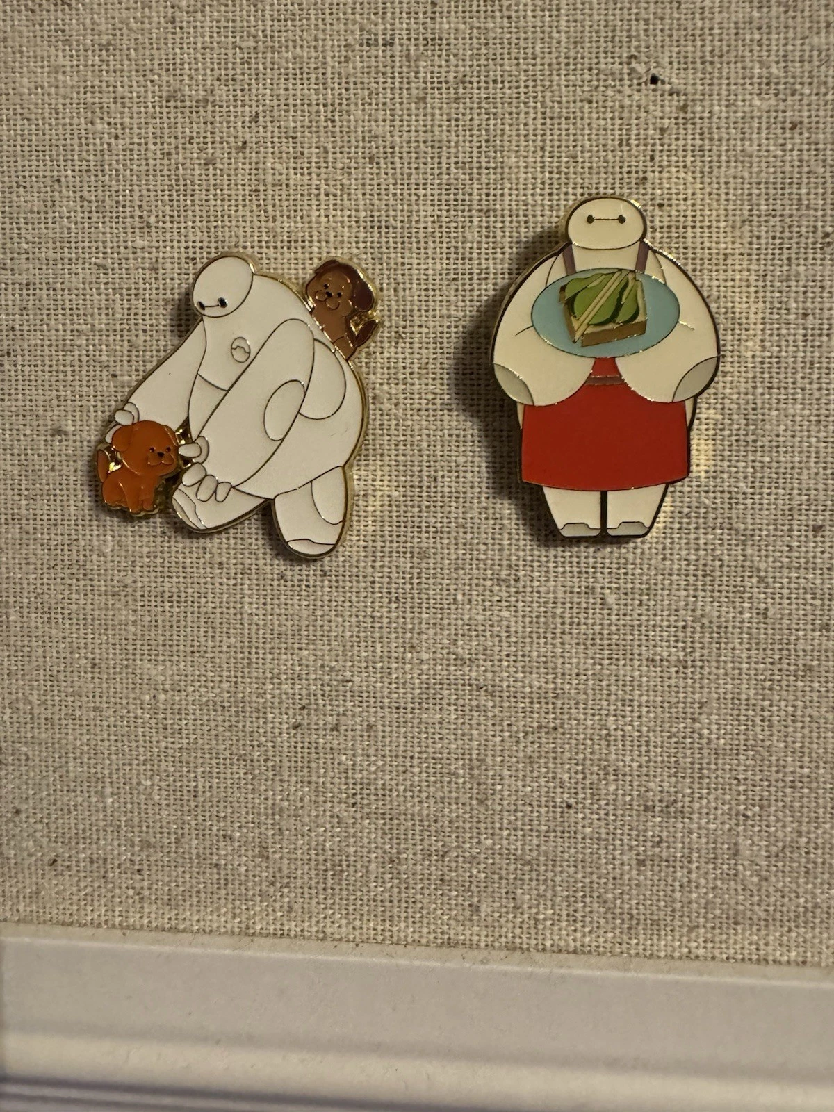 2 Random Baymax loungefly Pins