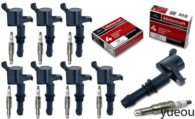 #ad 8 Ignition Coil DG5118 Motorcraft OEM Plugs SP546 SP 546 PZH14F FIT for Ford $109.00