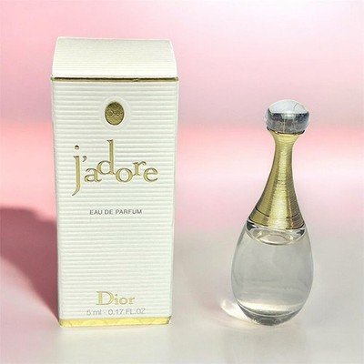 Dior J'adore Eau De Parfum EDP MINI Splash Dabber  0.17oz-5ml. New In Box.