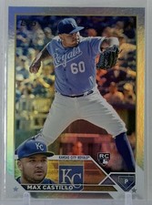 Max Castillo 2023 Topps S1 #251 Rookie Card (RC) Rainbow Foil KC Royals MLB
