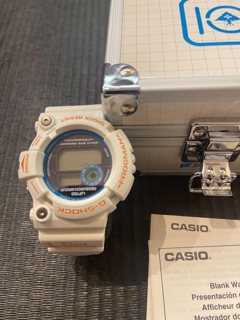 G-SHOCK FROGMAN イルクジ GW-206K-7JR CASIO G-Shock Frogman 'White' GW-206K-7JR