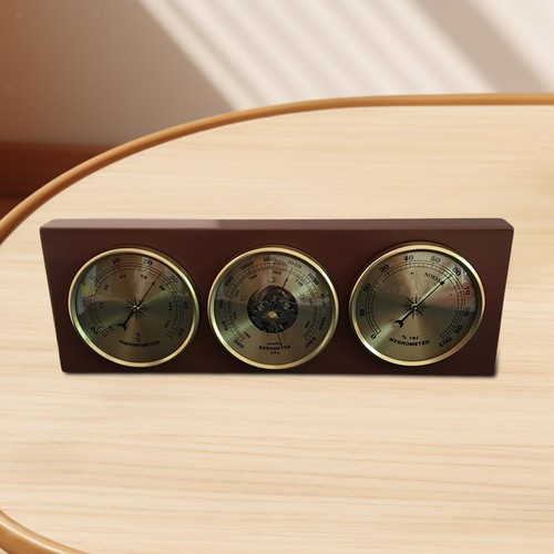 Weather Station Thermometer Hygrometer Barometer Hanging/tabletop Meter Air - Picture 6 of 6