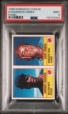 1986 Dorman's Cheese Dwight Gooden/Kent Hrbek / PSA 9