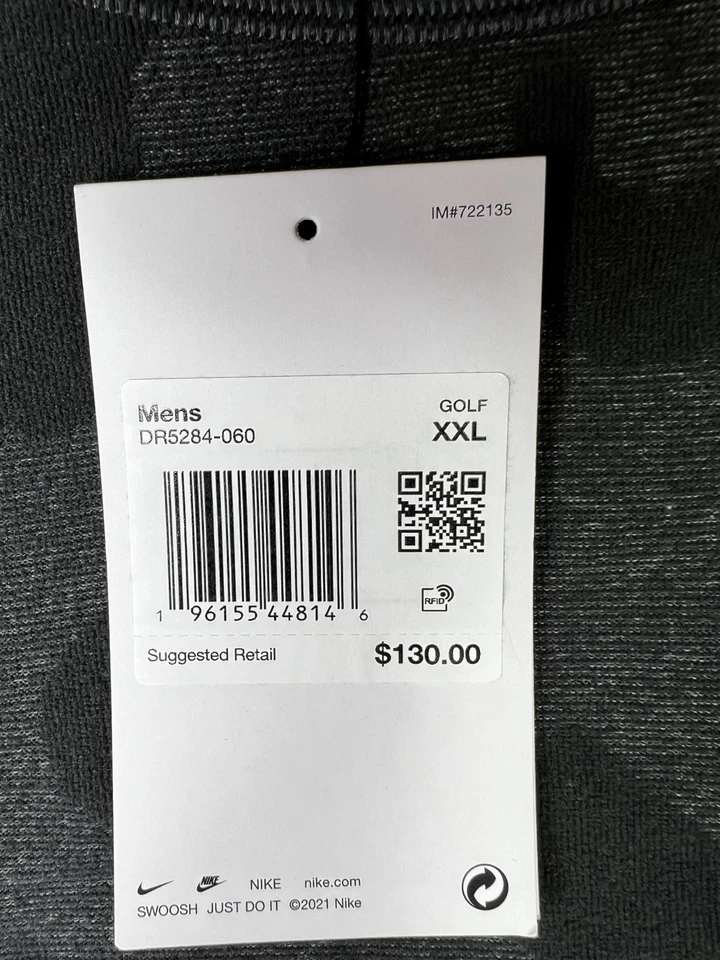 Arkansas Razorbacks Nike Dri Fit Lana Para Hombres 2XL Prendas exteriores Pullover Golf Negro Foto 4 de 4