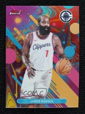 2025-26 Topps Finest Common Oil Spill Refractor James Harden #78 i0b