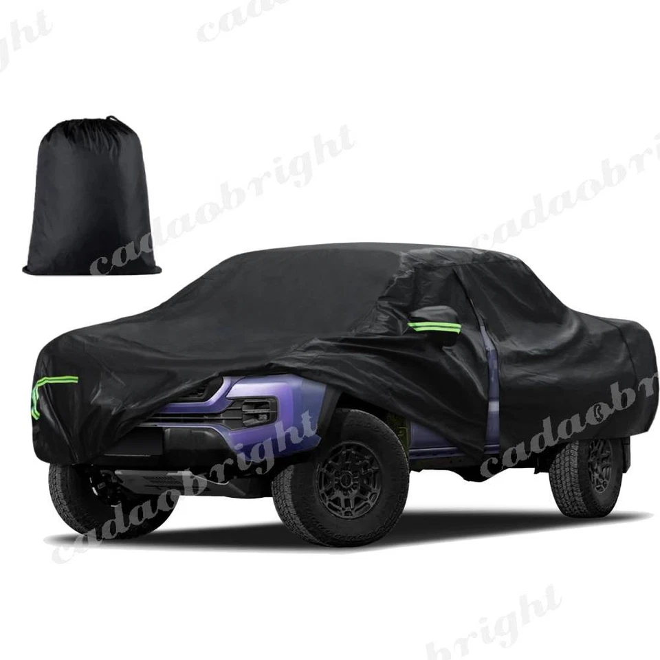 Waterproof All Weather Car Cover Custom Fit for Toyota Tacoma 2005-2025 Foto 2 de 4