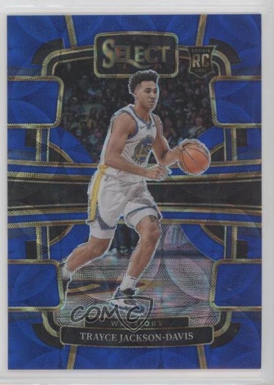 2023 Panini Select Concourse Blue Scope Prizm /249 Trayce Jackson-Davis #84 14cm