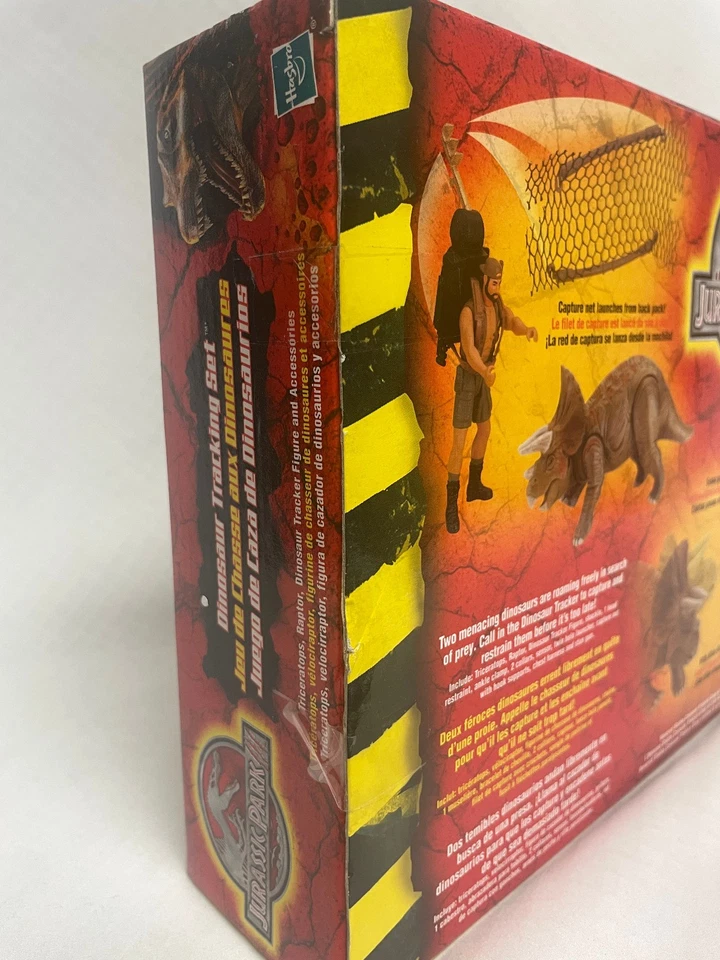 Парк Юрского периода 3 III Hasbro набор для отслеживания динозавров как новый в упаковке - Изображение 4 из 4