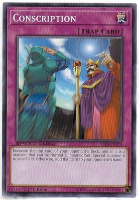 Yu-Gi-Oh! Arena Of Lost Souls CONSCRIPTION SBLS-EN024 (C)