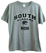 University Of South Alabama MOM T-Shirt Adult M Medium NCAA Jaguars