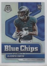 2021 Panini Mosaic Blue Chips Silver Prizm DeVonta Smith #6 01su