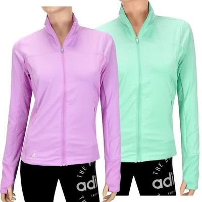 2 Farben! Adidas Damen Running Trainingsjacke Laufjacke Sport Jacke Fitness 36 S - Bild 1 von 4