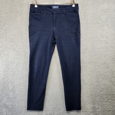 Old Navy Pixie Mid Rise Pants Navy Blue Womens Size 8 Regular Fits 31x26 