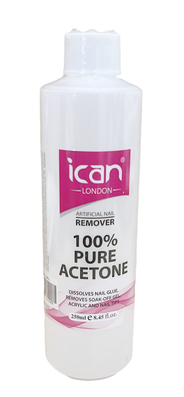 100 pure acetone dissolve nail glue/ nail tips uv gel remover 250ml