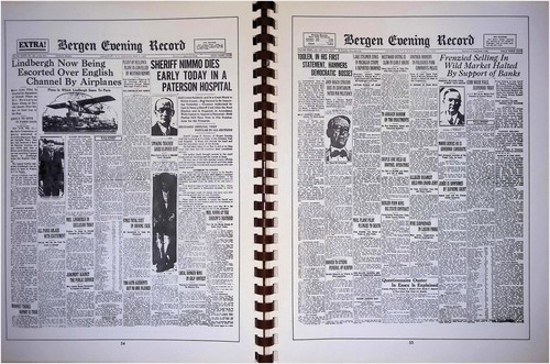 The Record Newspaper History Bergen County NJ Hackensack 1895-1970 - 第 10/13 張圖片
