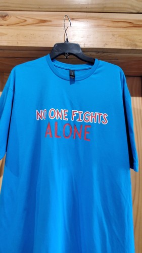 Gildan Softstyle Arkansas Punisher Blue T Shirt Sz Xl - Picture 4 of 5