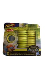 NERF Vortex VTX 20 Disc Refill Round Bullets Target Exclusive