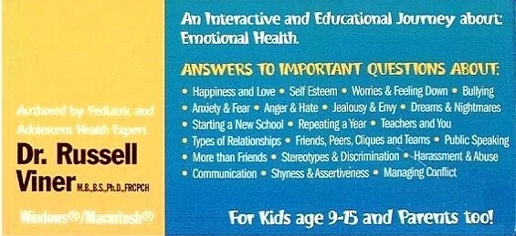 Health for Kids Series: Emotional Health (CD, 2003) Win/Mac -NEW CD in SLEEVE - Image 4 of 4