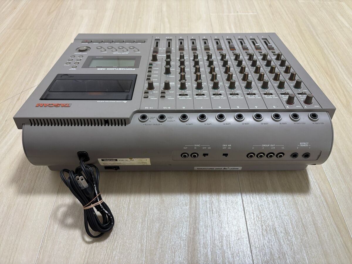 Tascam Portastudio 488 8-Track Multitrack Cassette Tape Tascam Portastudio 488 8-Track Multitrack Cassette Tape