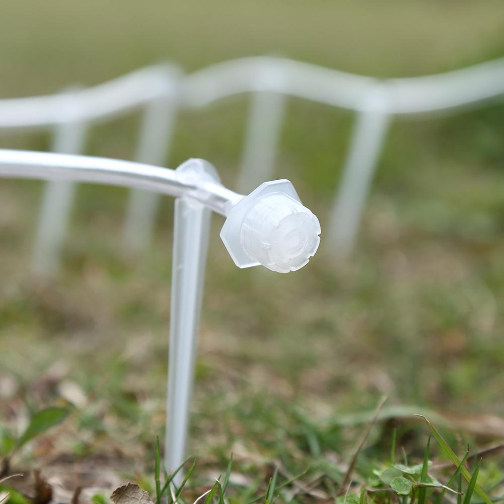 50pcs 8Hole Adjustable Micro Drip Irrigation System Watering
