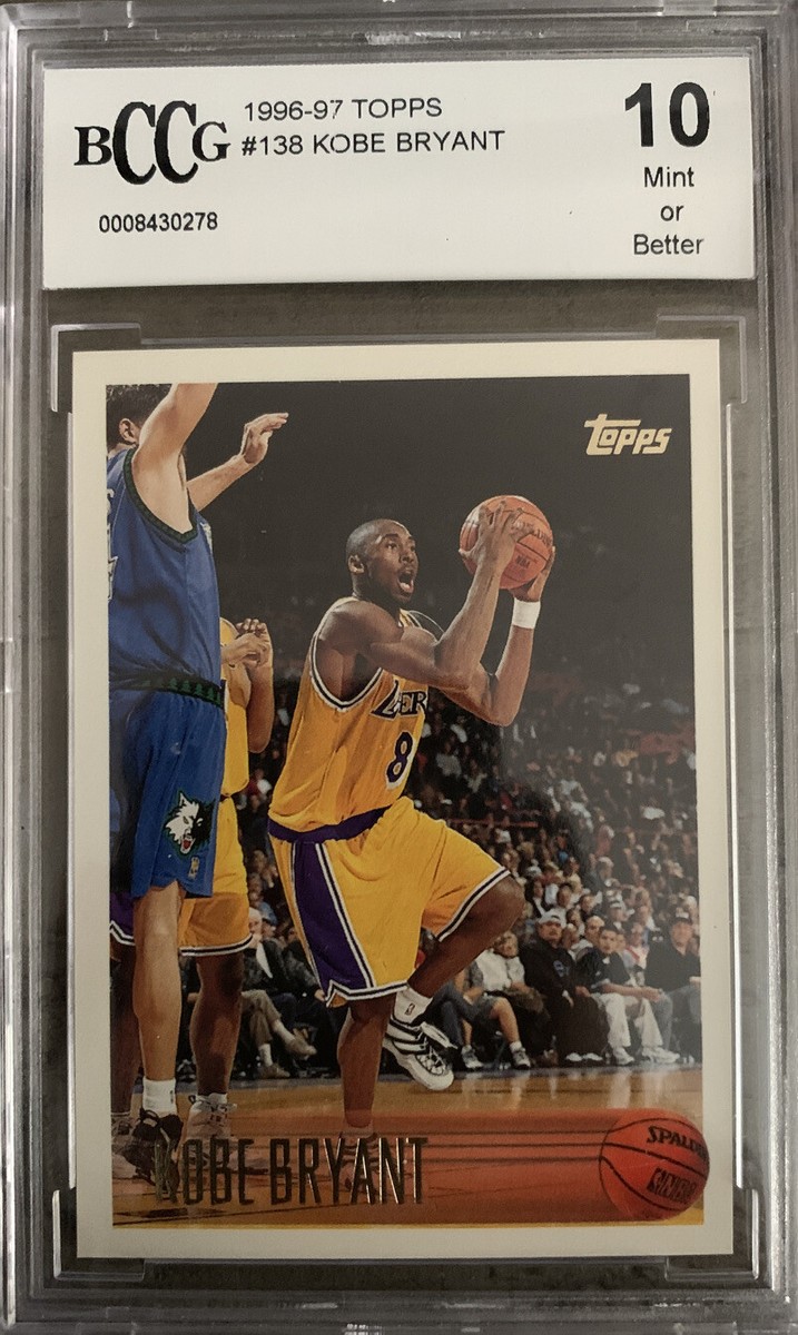KOBE BRYANT 1996-97 EX RC PSA 8 コービー高騰中！ 1996-1997 E-X2000 Kobe Bryant Credentials RC PSA 8 Lakers