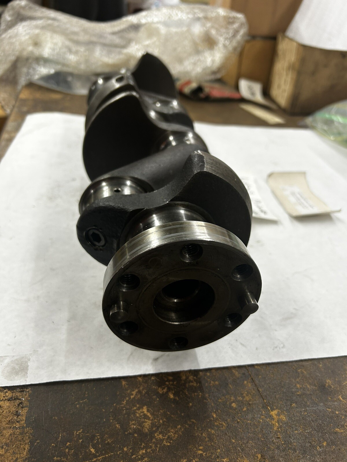 CRANKSHAFT FITS LOTUS CLIMAX 1.1 ENGINE *USED* FW4002/10 STOCK CAST FW54A