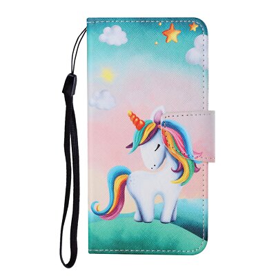 Unicorn Flip Phone Case For iPhone Samsung OPPO Huawei Honor Xiaomi Redmi Vivo