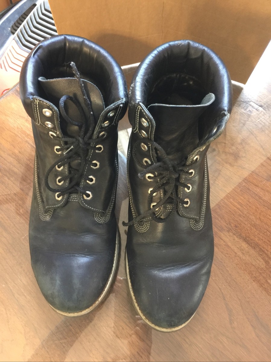 Timberland Black 6 Inch Work/Hiking Boots #27023 Mens Size 14 M