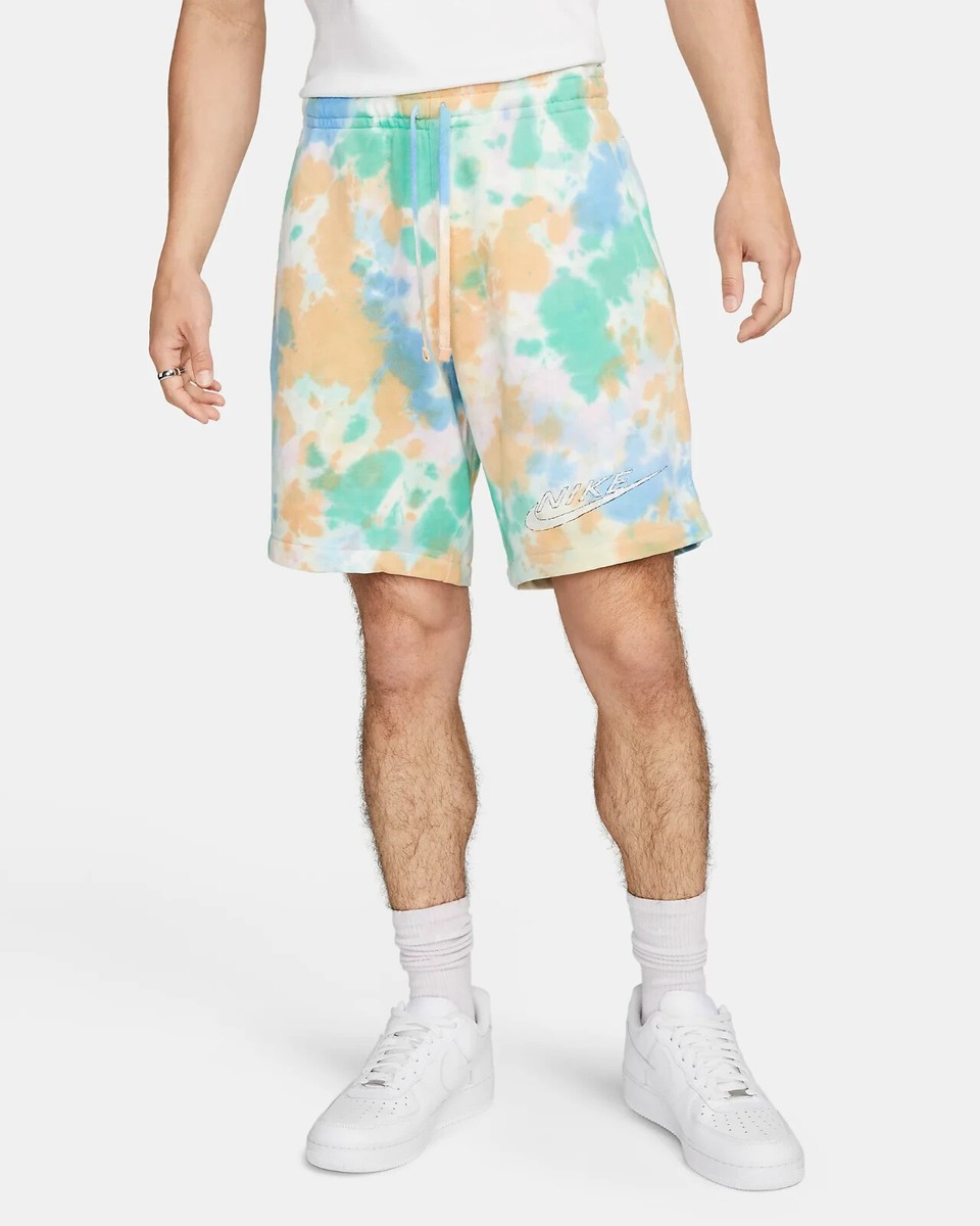 Nike NSW Tie Dye French Terry Shorts Sz Large 100 Authentic Nike NSW Tie Dye French Terry Shorts Sz Large 100 Authentic