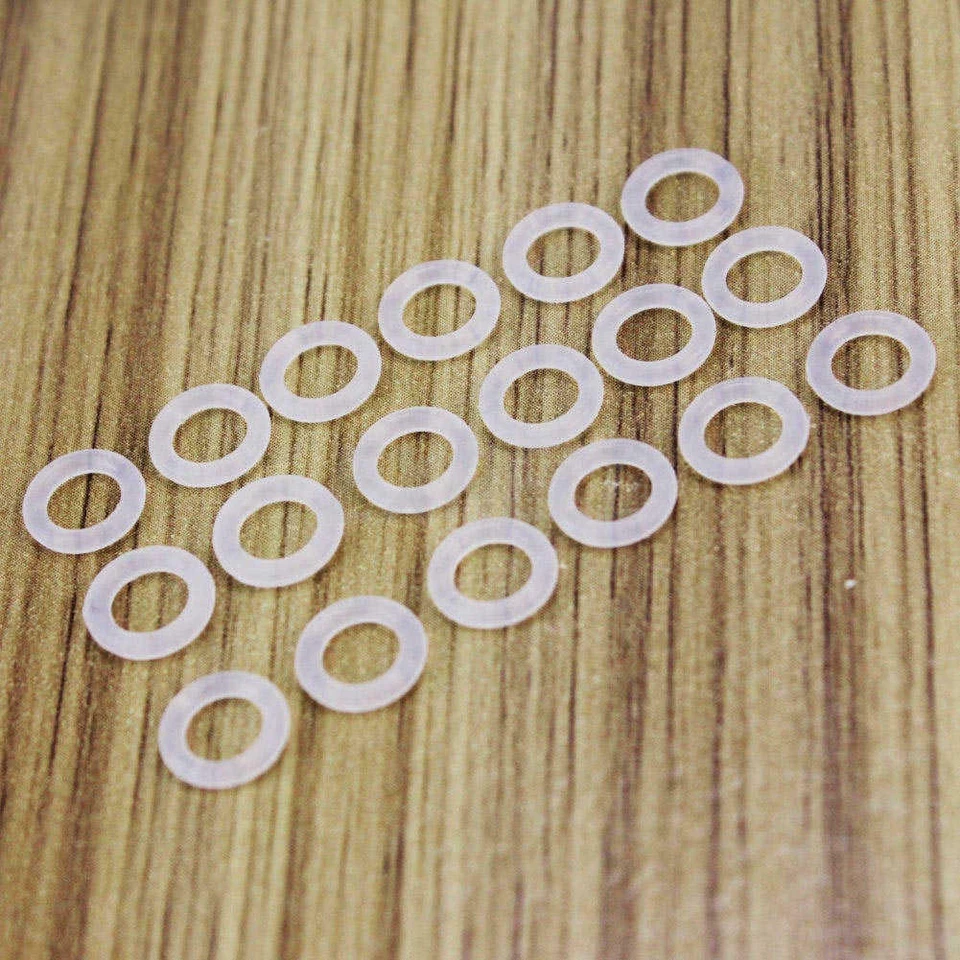 120pcs White Keyboard Keycap Rubber O-Ring Dampeners Cherryy MX Key Cap - Image 2 of 4