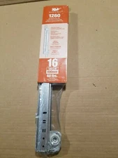 SIDE MOUNT DRAWER SLIDE 16in 60lbs load rating Knape & Vogt 1260 NEW!
