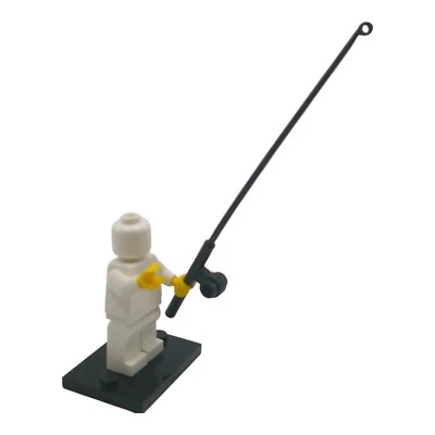 Lego® Zubehör "Angel schwarz" FISHING ROD 10M 6270122 96858 Angler Fischerei