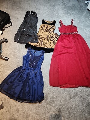 Bundle Of 4 Girls Party Dresses 12 - 16 | eBay UK