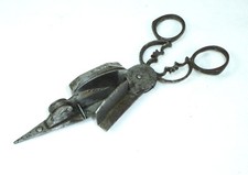 Ciseaux À Mèche Rares Angleterre Londres XIXe Siècle Couteau Mécanique