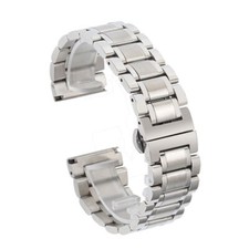 18mm Stainless Steel Jubilee Bracelet fit For SEIKO 5 SNK809 Watch Band Silver
