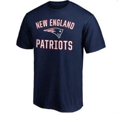 Fanatics Branded New England Patriots Victory Arch T Shirt Navy Can Cooler Mens